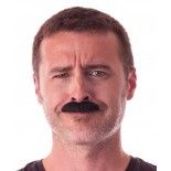 Moustache prisonnier noire