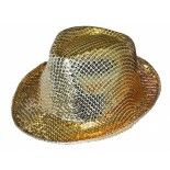 chapeau borsalino sequin or