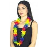 Party Pro 86512313, Collier hawai rainbow multicolore