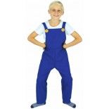 Party Pro 86551S, Salopette bleue 7/9 ans