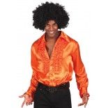 Chemise adulte disco Orange - taille XXL