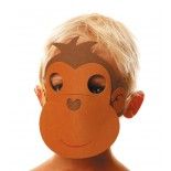 Party Pro 871200, Masque enfant Singe