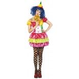 Party Pro 87283780, Déguisement Clownette bonbon, adulte