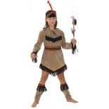 Party Pro 8728714079, Costume indienne sioux, 7-9 ans