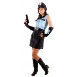 Party Pro 873133, Costume Policière, adulte