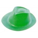 Party Pro 87319207, Chapeau borsalino paillette vert Lemon