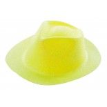 Party Pro 87319214, Chapeau borsalino paillette jaune