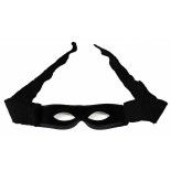 Party Pro 875016, Masque Bandit noir