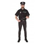 P'TIT Clown re88033, Déguisement Policier adulte S/M