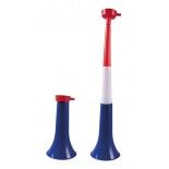 P'TIT Clown re88181, Trompette télescopique de Supporter 40cm