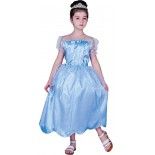 P'TIT Clown re88207 - Déguisement enfant Princesse bleue 10/12 ans