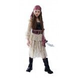 P'TIT Clown re88467 - Déguisement de corsaire fille 10/12 ans