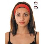 Party Pro 888025, Bandeau pour cheveux 80's rouge