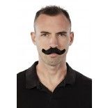 Moustache stylisée, noire