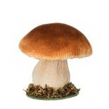 Chaks 90399, Champignon brun factice sur socle 10,5cm