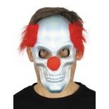 Party Pro 908117, Masque irisé Clown de la mort