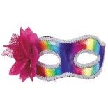 Party Pro 91222, Loup holographique à fleur, Multicolore