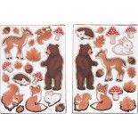 Party Pro 913320, Stickers Woodland x 35