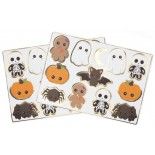 Party Pro 913450, Planche de 25 stickers Halloween