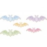 Party Pro 913318, Lot de 5 Suspensions CHAUVE-SOURIS pastel