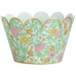 Party Pro 913SHACW, Sachet de 6 cartonnages pour cupcake, Shabby