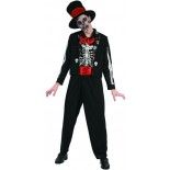 Costume Day of the Dead adulte, taille L/XL