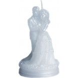 Bougie Couple Blanc 9,5cm