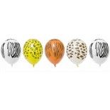 Sachet de 5 grands Ballons Safari 36cm