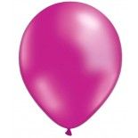 Sachet 25 ballons Opaques 25cm, Fuchsia 25cm