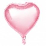 arty Pro 333635, Ballon mylar Coeur 45 cm rose pastel