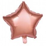 Party Pro 333622, Ballon mylar Etoile 40 cm Or rose