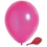 100 ballons nacrés, 30 cm, fuchsia