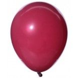 Sachet 25 ballons Opaques 25cm, Bordeaux 25cm