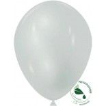 Lot 100 MINI ballons 15 cm métal Argent