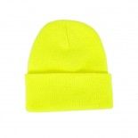 Bonnet Jaune fluo