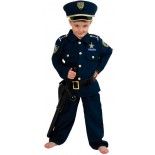 Chaks C4085104, Déguisement Policier 104cm, 3-4 ans