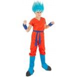 Chaks C4378140, Déguisement Goku Super Saiyan 140cm