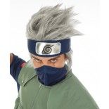 Chaks C4413, Perruque Kakashi Hatake adulte, Grise