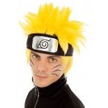 Chaks C4419, Perruque Naruto adulte, Jaune