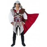 Chaks C4528XL, Costume Ezio de Assassin's Creed ® gris, taille XL