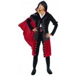 Chaks C4529L, Costume Evie Frye de Assassin's Creed ® noir/rouge, taille L