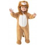 Déguisement peluche bébé LION, 1-2 ans