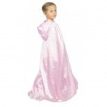 Party Pro 90874, Cape de princesse satin rose pastel enfant