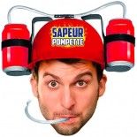 Casque apéro Anti Soif Sapeur Pompette