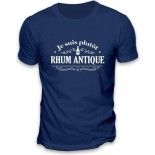 T-Shirt Rhum Antique, bleu taille L