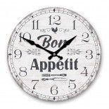 Horloge ronde Bon Appétit Ø 28cm