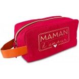 Trousse de toilette Maman D'AMOUR, Fuchsia