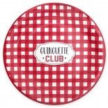 Paquet de 6 Assiettes Guinguette Club 23cm