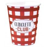 Lot de 6 Gobelets Guinguette Club 25cl