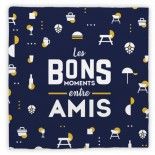 Sachet de 12 Serviettes Moments entre Amis 33x33cm